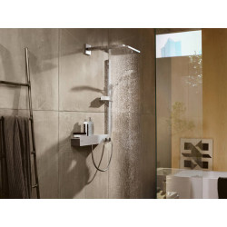 Hansgrohe Set douche Raindance Select S 120 3 jets barre Unica'E 90cm porte-savo Kobleo