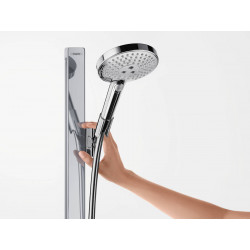 Hansgrohe Set douche Raindance Select S 120 3 jets barre Unica'E 90cm porte-savo Kobleo