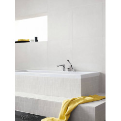 Hansgrohe Set mitigeur Metris longueur 220mm 3 trous montage sur bord baignoire  Kobleo