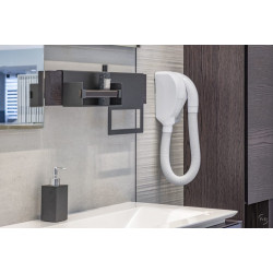 JVD Sèche-cheveux mural Caraïbe 1000W Kobleo