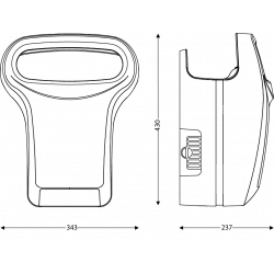 JVD Sèche-mains Exp'air 1200W Kobleo