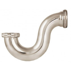 Valentin Siphon tube baignoire en laiton chromé Valentin Kobleo