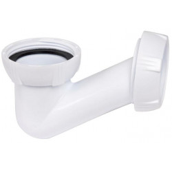 Wirquin Siphon V pour baignoire blanc Kobleo