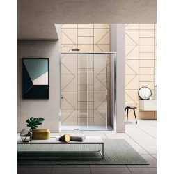 Samo Porte douche coulissante 116-123 cm Ht190cm America quattro Kobleo