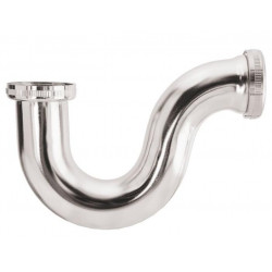 Valentin Siphon tube laiton chromé Diam 40 mm Kobleo