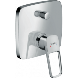 Hansgrohe Set de finition pour mitigeur bain/douche encastré Logis Loop finition Kobleo