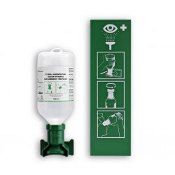 Esculape Station murale lave œil 1 x 500 ml Kobleo