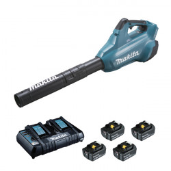 Makita Souffleur 36 V Li-Ion 5 Ah avec 4 batteries 54 m/s DUB362PT4 Makita Kobleo