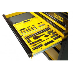 Stanley Servante d'atelier mobile avec 5 tiroirs Jaune/Noirv Kobleo