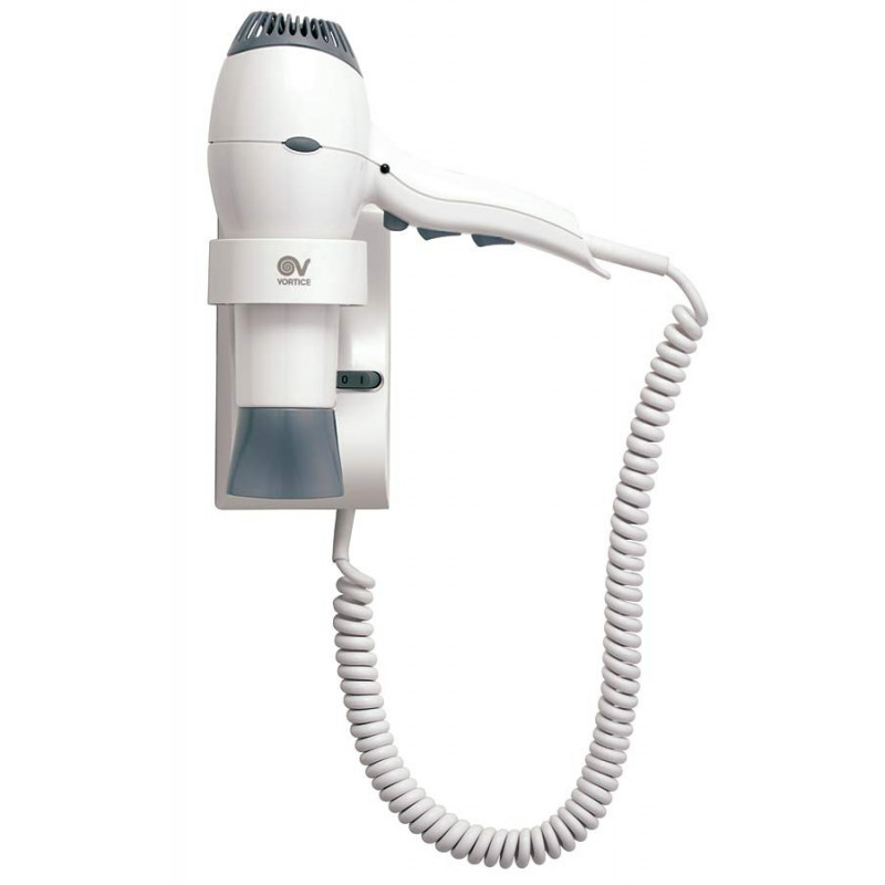 Vortice Sèche-cheveux mural 1600 W 90 m3/h type pistolet sans prise rasoir Föh Kobleo