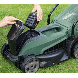 Bosch Tondeuse à gazon sans fil 18V 4Ah Li-Ion diamètre coupe 32 cm CityMowe Kobleo