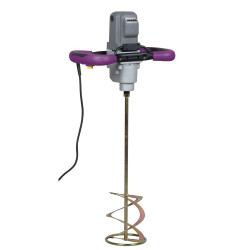 Sidamo Tige de malaxeur double hélice M41 D140mm mortier colle Sidamo Kobleo