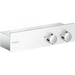 Hansgrohe Thermostatique douche ShowerTablet 350 apparent blanc/chromé Hansgrohe Kobleo