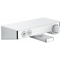 Hansgrohe Thermostatique bain/douche ShowerTablet Select 300 apparent blanc/chro Kobleo