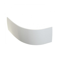 Allibert Tablier de baignoire courbe 220,5 x 51,5 cm asymétrique blanc DIVA Kobleo