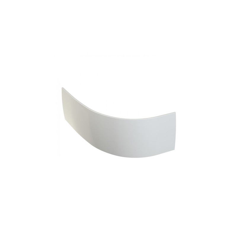 Allibert Tablier de baignoire courbe 220,5 x 51,5 cm asymétrique blanc DIVA Kobleo