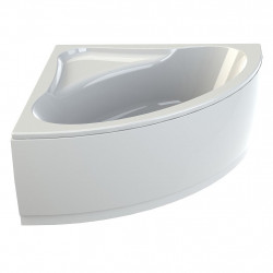 Allibert Tablier de baignoire courbe 222,5 x 51,5 cm angle blanc DIVA Kobleo