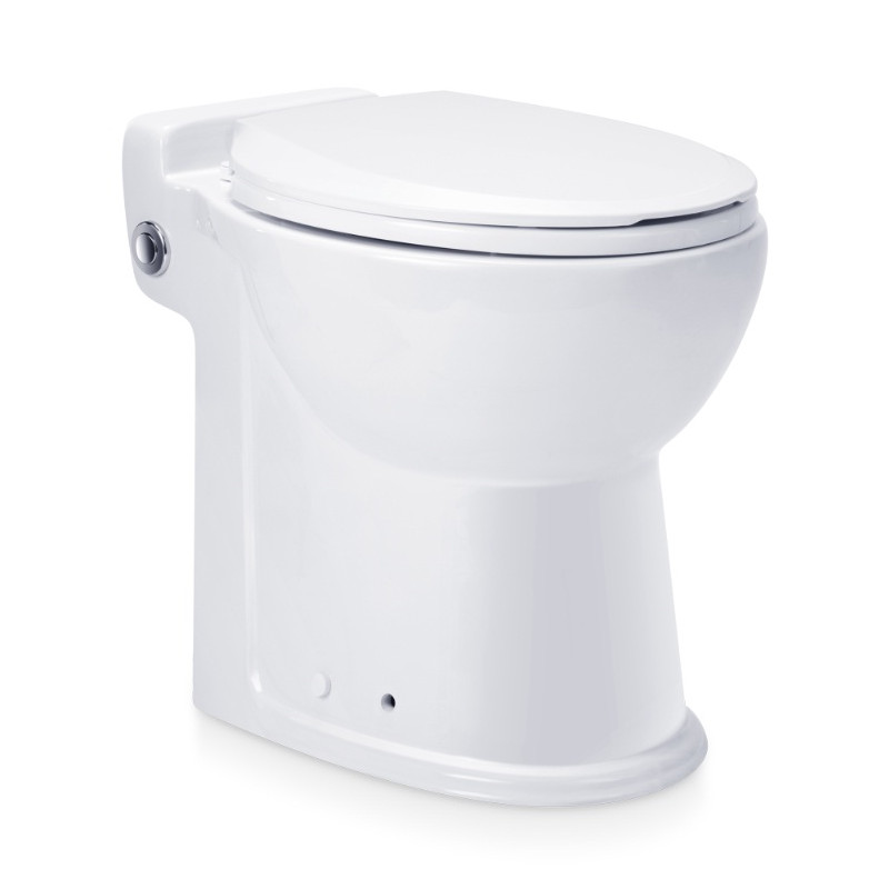 Aquamatix Toilette céramique compacte avec pompe broyeuse intégrée 600W 300L/min Kobleo