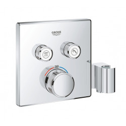 Grohe Thermostatique installation encastrée 2 sorties chromé GROHTHERM SMART Kobleo