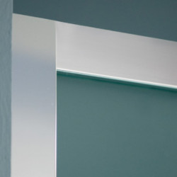 Samo Paroi douche d'angle ouverture coulissant 67-69cm Version gauche Europ Kobleo