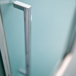 Samo Paroi douche d'angle ouverture coulissant 67-69cm Version gauche Europ Kobleo