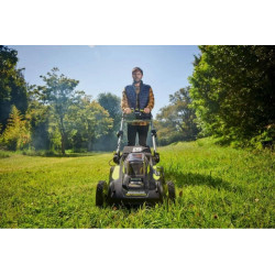 Ryobi Tondeuse tractée Brushless 36V MAX POWER 51 cm 60 Ah High Energy RY36L Kobleo Ryobi Tondeuse tractée Brushless 36V MAX POWER 51 cm 60 Ah High Energy RY36L Kobleo