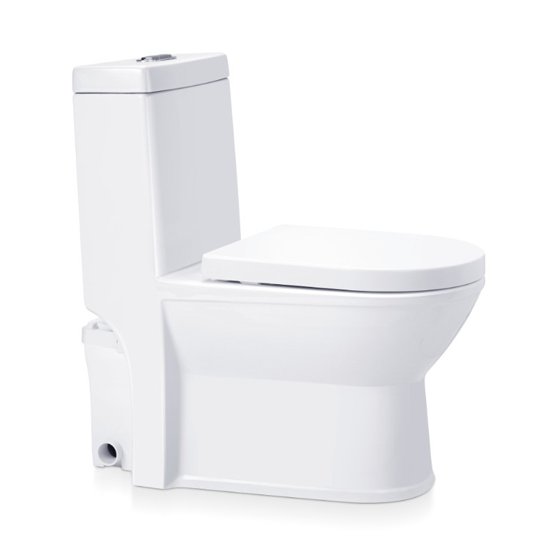 Aquamatix WC broyeur 400W décharge horizontale 70 m 770x720x360mm Elegancio 2 Aquamatix Kobleo