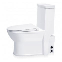 Aquamatix Toilette pompe broyeuse 400W décharge horizontale 70 m 770x720x390mm E Kobleo