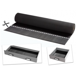 Kupper Tapis en caoutchouc de 10mx100cm Kobleo