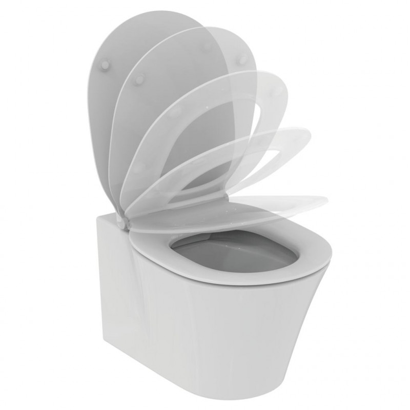 Ideal standard WC suspendu rimless avec fixation invisible Blanc Connect Air Kobleo