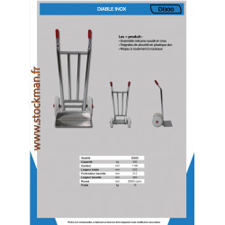 Stockman Diable inox 300 Kg DI300 Stockman Kobleo