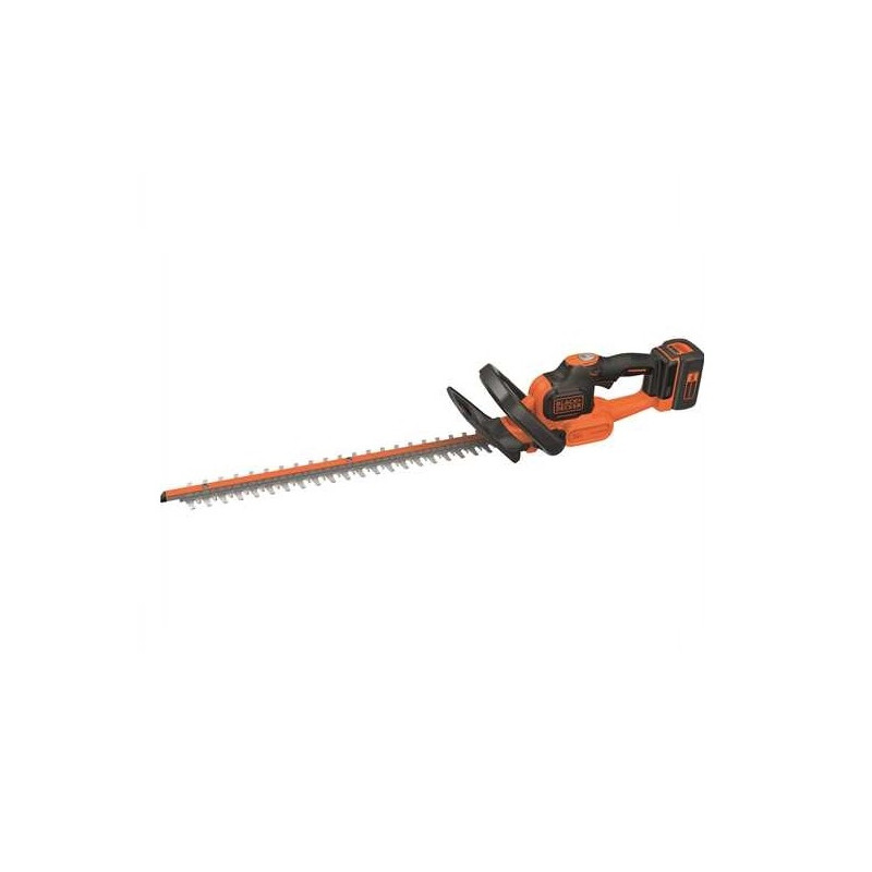 Black and Decker Taille-haie à batterie 36V 2Ah 55 cm POWERCOMMAND anti-blocage GTC3655 Black and Decker Kobleo