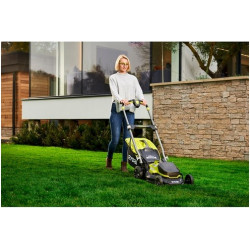 Ryobi Tondeuse à gazon poussée 18V One+ 2x4,0 Ah 40 cm RY18LMX40A-240 Ryobi Kobleo