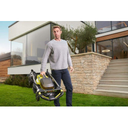 Ryobi Tondeuse à gazon poussée 18V One+ 2x4,0 Ah 40 cm RY18LMX40A-240 Ryobi Kobleo