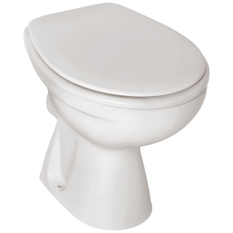 Ideal standard WC à poser indépendant 400 mm sortie horizontale blanc brillant V31220 Ideal standard Kobleo