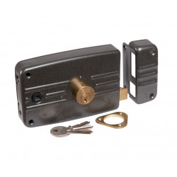 Iseo Serrure horizontale de sûreté à fouillot City 5G Axe 60 mm gauche Kobleo