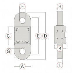 Kern sohn Crochet peseur HFA 3T-3 portée 3000kg Kern Kobleo