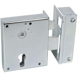 Vachette Serrure de sûreté à fouillot 7316 type Alsace Axe 60 mm Gauche Kobleo