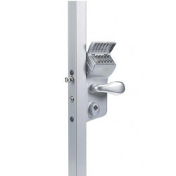 Locinox Serrure à code mécanique LMKQ40 Thermolaquée verte Profil 40 mm Axe à  Locinox Kobleo