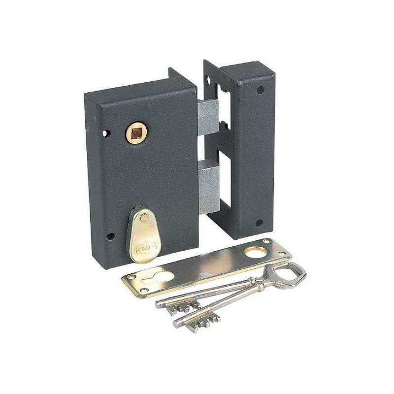Thirard Serrure en applique verticale pour porte d'entrée Axe 45mm Gauche Kobleo Thirard Serrure en applique verticale pour porte d'entrée Axe 45mm Gauche Kobleo
