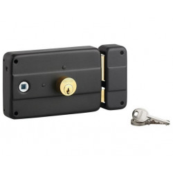 Thirard Serrure horizontale à double cylindre à fouillot Axe 55mm Gauche Kobleo