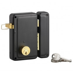 Thirard Serrure verticale à double cylindre à tirage Pêne 45 mm Gauche Kobleo