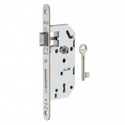 Thirard Serrure encastrer MONOMAX AXE40 PDT ½ tour 1 clé têtière INOX/BR sans  Kobleo