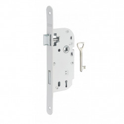 Thirard Serrure encastrer axe 40mm PDT ½ tour blanc clé droite 81112 Thirard Kobleo