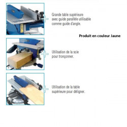 Femi Scie à onglet inclinable et Table supérieure TR 090 D305mm 2000W Femi Kobleo