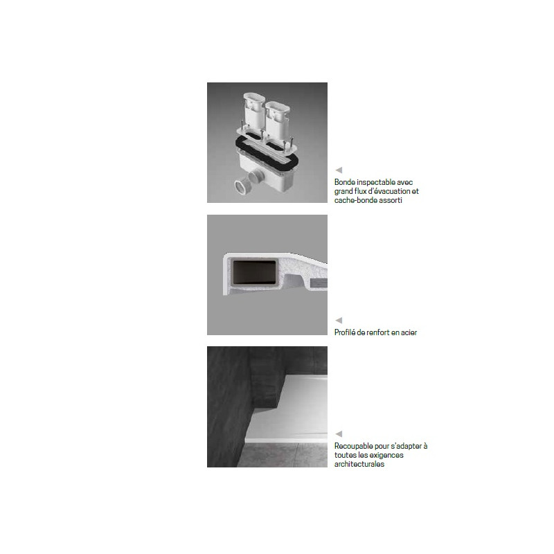 Novellini Receveur de douche en acrylique 140 x 80 x H.3,5 cm blanc mat CUSTOM Kobleo Novellini Receveur de douche en acrylique 140 x 80 x H.3,5 cm blanc mat CUSTOM Kobleo