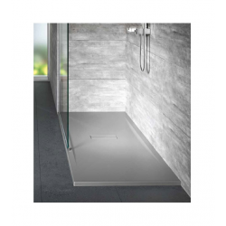 Novellini Receveur de douche en acrylique 180 x 90 x H.3,5 cm blanc mat CUSTOM Kobleo