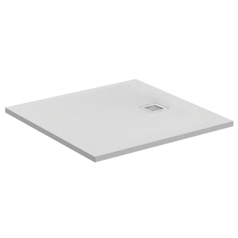 Ideal standard Receveur de douche carré Ultra Flat S 100 x 100 cm Blanc pur K8216FR Kobleo