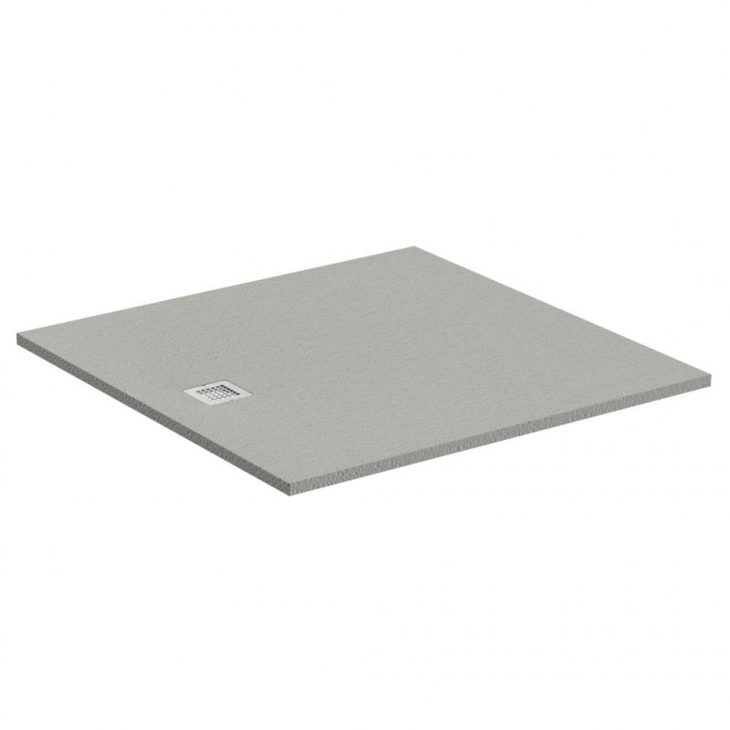 Ideal standard Receveur de douche Ultra Flat S 120 x 120 cm gris béton K8318FS Kobleo