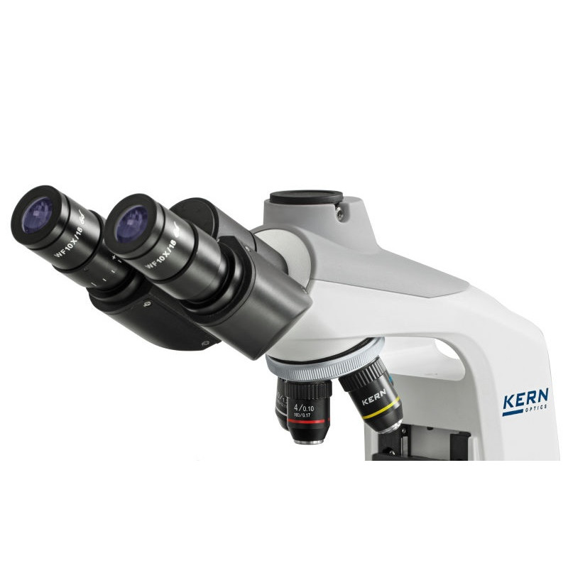 Kern sohn Microscope trinoculaire OBE 124 achromatique 4x/10x/40x Kern Kobleo